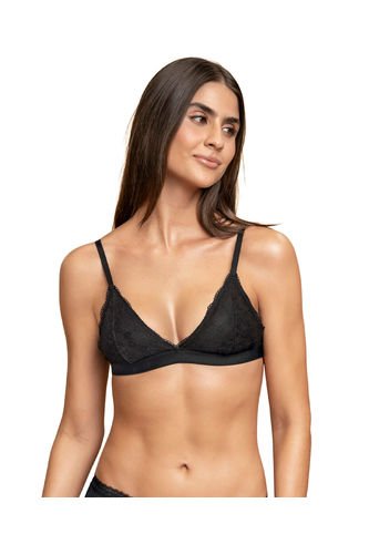 Daily Bralette Cómodo Y Desestructurado 091097 Negro Leonisa