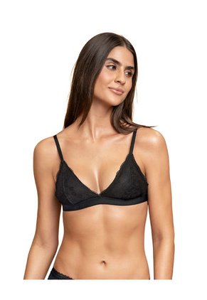Daily Bralette Cómodo Y Desestructurado 091097 Negro
