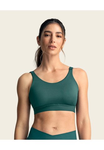 Ropa Deportiva Top Leonisa 19AA29 Verde Leonisa