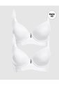 Brasieres Realce Medio Leonisa 11970K2 Blanco de Leonisa