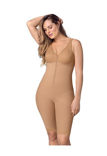 Fajas Body Control Fuerte Beige LEONISA 018687