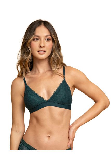 Daily Bralette Cómodo Y Desestructurado 091097 Verde