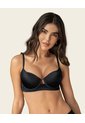 Leonisa Brasier De Realce Alto Con Escote Profundo 091165 Negro de Leonisa