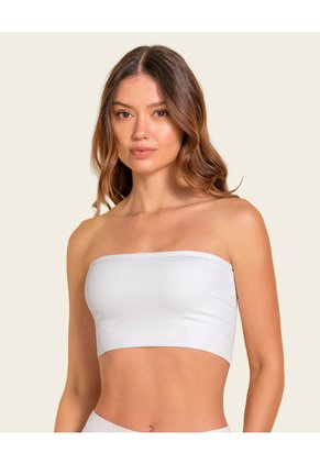Leonisa Top Strapless Sin Costuras 091173 Blanco