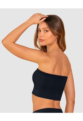 Leonisa Top Strapless Sin Costuras 091173 Negro
