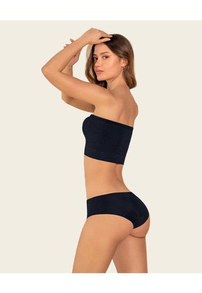 Leonisa Top Strapless Sin Costuras 091173 Negro