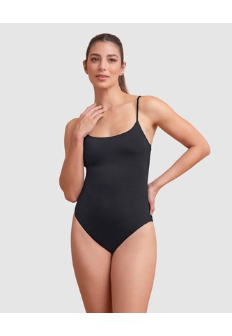 Leonisa Body De Tiritas Con Control De Abdomen S67456 Negro Leonisa