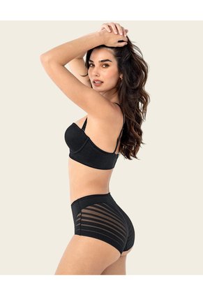 Leonisa Brasier Strapless Para Busto Mediano Y Grande 091151 Negro