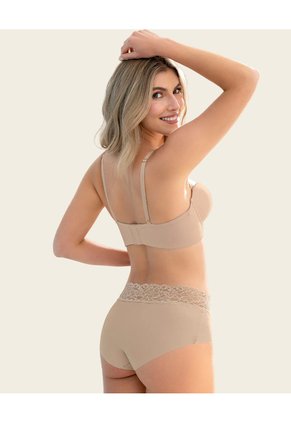 Leonisa Brasier Strapless Para Busto Mediano Y Grande 091151 Beige