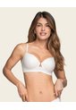 Leonisa Brasier De Realce Alto Con Escote Profundo 091165 Blanco de Leonisa