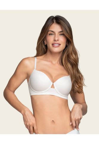 Leonisa Brasier De Realce Alto Con Escote Profundo 091165 Blanco Leonisa
