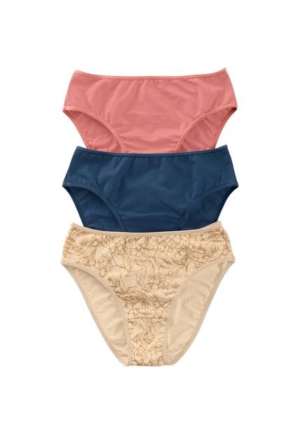 Panties Bikini Multicolor LEONISA 12633X3