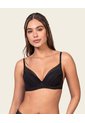Leonisa Brasier Con Encaje Y Copas Suaves 091176 Negro de Leonisa