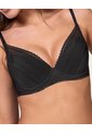 Leonisa Brasier Con Encaje Y Copas Suaves 091176 Negro de Leonisa