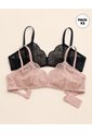 Leonisa Pack X2 Bralettes Desestructurados Y Ligeros 91181X2 Multicolor de Leonisa