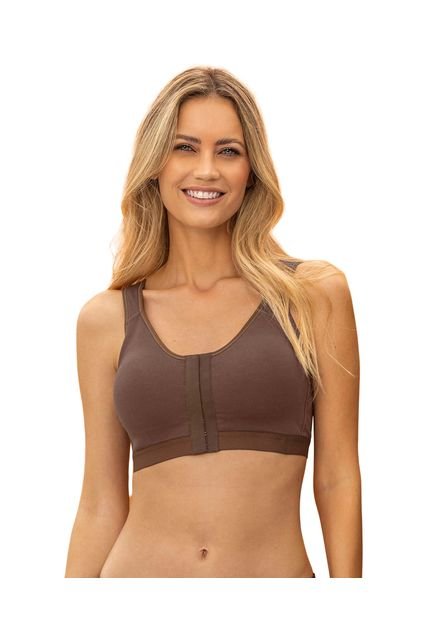 Brasieres Básico Marrón LEONISA 91044