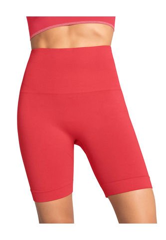 Short Ciclista Sin Costuras Control Moderado En Abdomen Y Muslos 195571 Rojo Leonisa