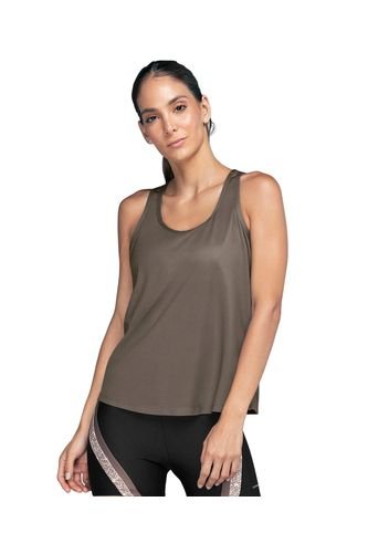 Camiseta Deportiva De Secado Rápido Y Silueta Semiajustada 195336 Beige Leonisa