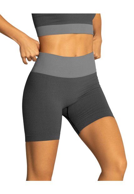 Short De Control Deportivo Con Tecnología Sin Costuras 195606 Negro