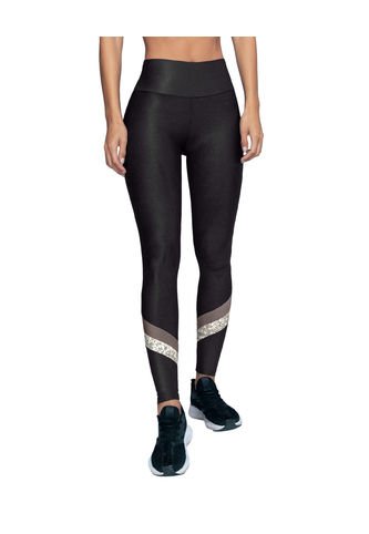 Leonisa Legging De Tiro Alto Control En Abdomen Y Muslos En Material BIO-PET 195579 Negro Leonisa