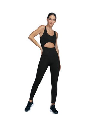 Enterizo Deportivo De Escote Profundo En Espalda 195608 Negro