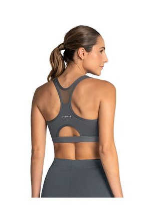 Top Deportivo Con Espalda Atlética En Material De Secado Rápido 195356 Gris Medio