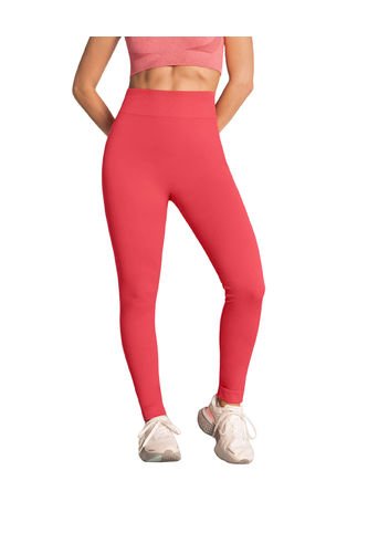 Leonisa Legging Básico Sin Costuras Tecnología SkinFuse 195589 Rojo Leonisa