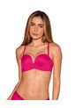 Brasier Strapless Antigravedad De Realce Alto Sin Arco 011841 Fucsia de Leonisa