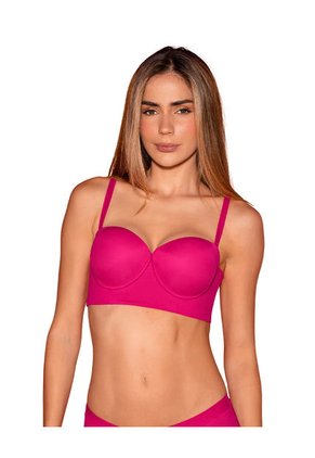 Strapless Bustier 360° De Perfección 011911 Fucsia