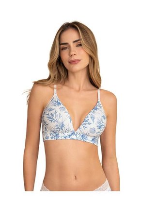 Brasier Sin Arco Total Comodidad Elemental Bra 091076 Azul