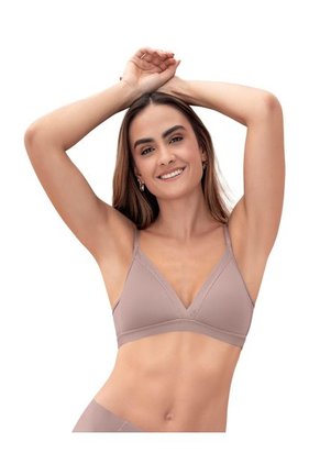Brasier Sin Arco Pura Comodidad Con Detalles En Tul 091083 Rosa
