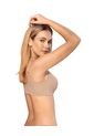 Brasier Sin Arco De Realce Alto Incorporado Magical Bra Leonisa Beige de Leonisa