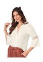Ropa Exterior Camisa Beige LEONISA F6389 de Leonisa