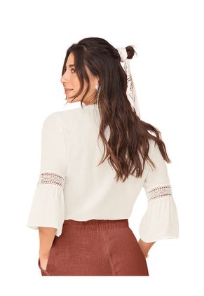 Ropa Exterior Camisa Beige LEONISA F6389