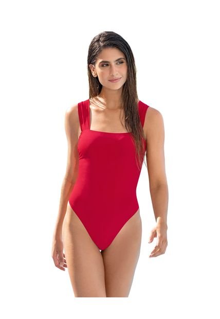 Vestido De Baño Entero Rojo LEONISA 19A143