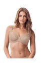 Brasier De Buen Cubrimiento Ideal Para Busto Pesado Natural Support 091008 Beige de Leonisa