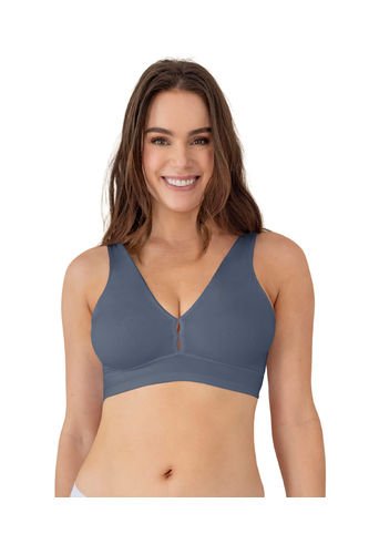 Top Ligero Escote En V P81181 Azul Leonisa