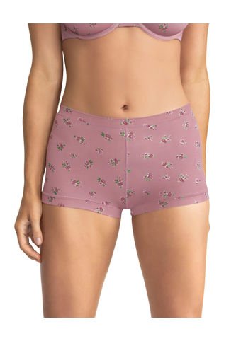 Panty Tipo Bóxer De Ajuste Perfecto 012640 Rosa Leonisa