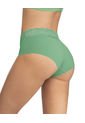 Panty Hípster En Tela Ultraliviana Con Franja De Encaje 012960 Verde de Leonisa