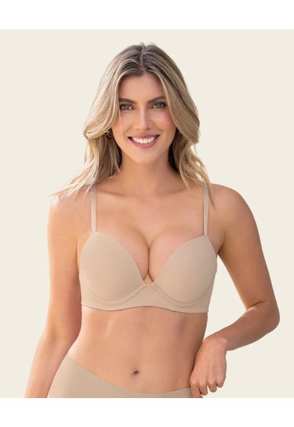 Brasier Doble Realce Leonisa 091156 Beige