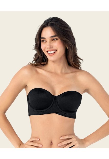 Brasier Strapless Leonisa 091151 Negro