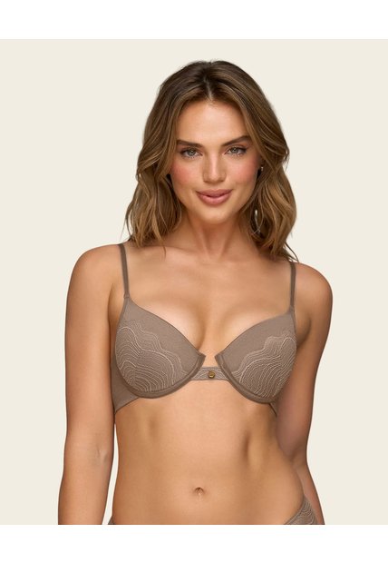 Brasier Realce Medio Leonisa 091170 Beige