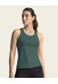 Ropa Deportiva Camiseta Leonisa 19AA30 Verde de Leonisa