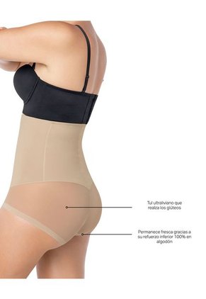 Faja Panty Control Fuerte Negro Leonisa 012811