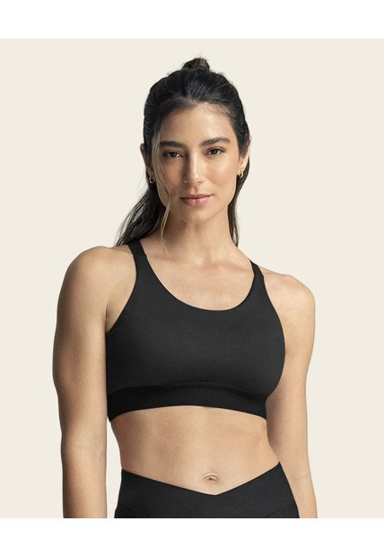 Ropa Deportiva Top Leonisa 19AA29 Negro