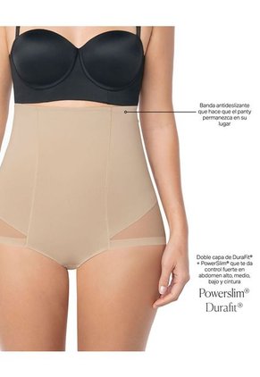 Faja Panty Control Fuerte Negro Leonisa 012811