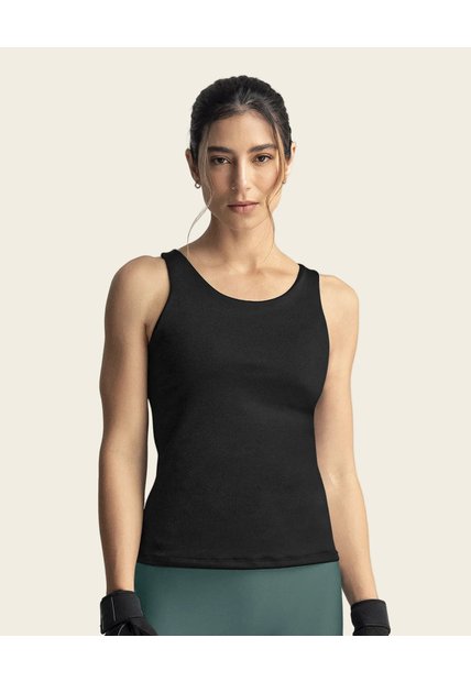Ropa Deportiva Camiseta Leonisa 19AA30 Negro