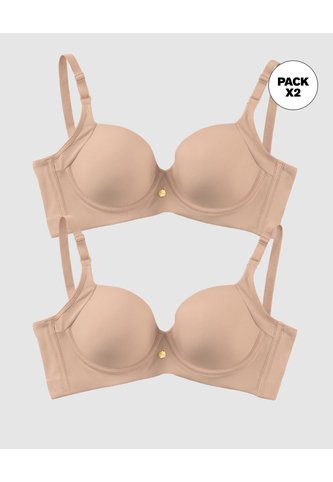 Brasieres Realce Medio Leonisa 11970K2 Beige Leonisa