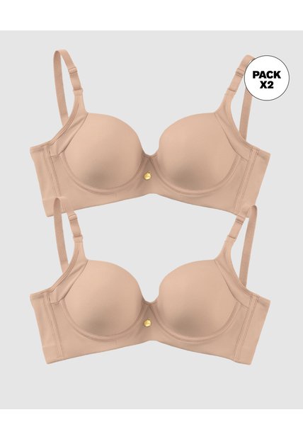 Brasieres Realce Medio Leonisa 11970K2 Beige