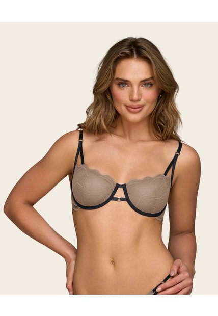 Brasier Básico Leonisa 091167 Café Claro